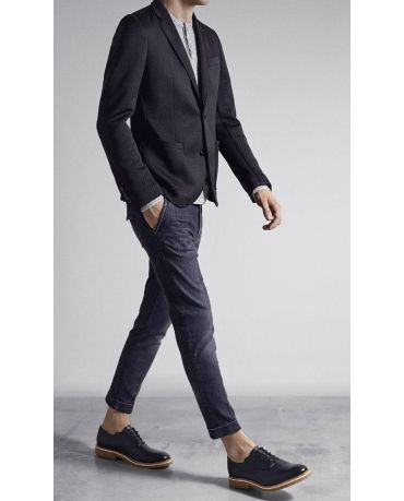 Jack&Jones Eleganckie Jeansy Slim Fit Niebiesko-Szare