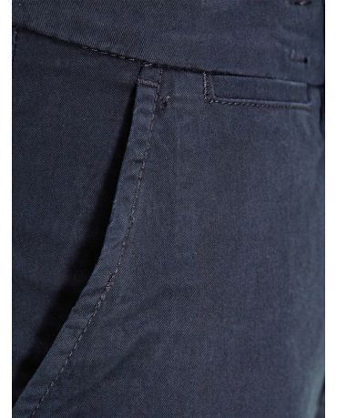 Jack&Jones Granatowe Chinosy Męskie Dopasowane