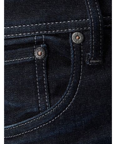 Jack&Jones Granatowe Jeansy Męskie Dopasowane Slim Fit