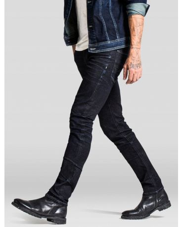 Jack&Jones Granatowe Jeansy Męskie Dopasowane Slim Fit
