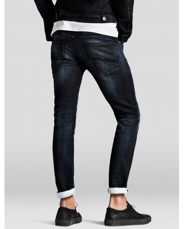 Jack&Jones Granatowe Jeansy Slim Fit Indigo