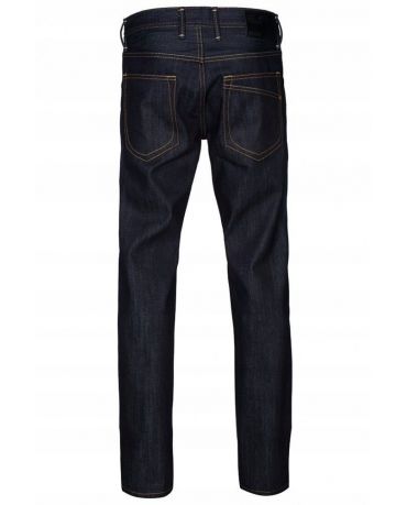 Jack&Jones Jeansy Granatowe Męskie Bawełna Comfort Fit