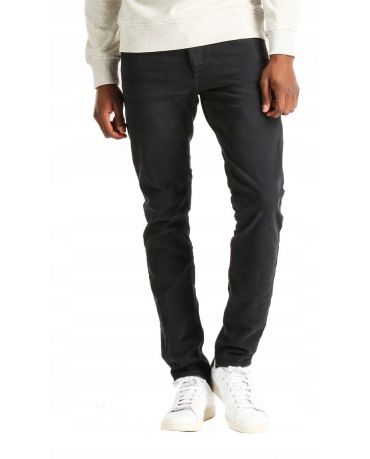 Jack&Jones Męskie Czarne Jeansy Slim Fit