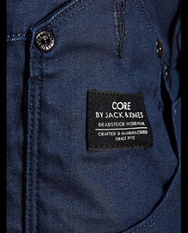 Jack&Jones Niebieskie Jeansy Męskie Obniżony Krok
