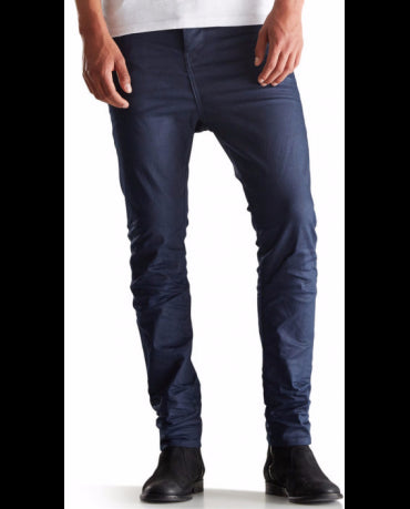 Jack&Jones Niebieskie Jeansy Męskie Obniżony Krok