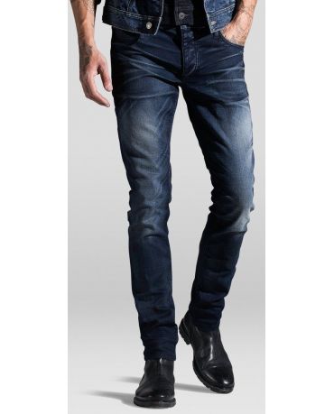 Jack&Jones Niebieskie Klasyczne Jeansy Slim