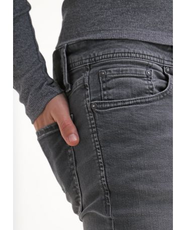 Jack&Jones Szare Rurki Jeansy Skinny Fit Męskie