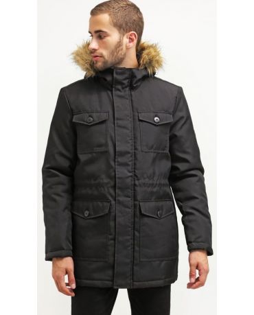 ONLY & SONS CZARNA KURTKA MĘSKA OCIEPLANA