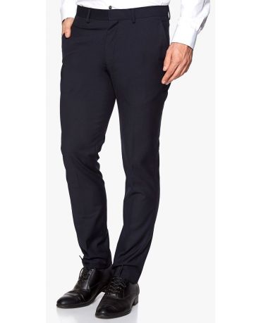 ONLY & SONS GRANATOWE SPODNIE GARNITUROWE