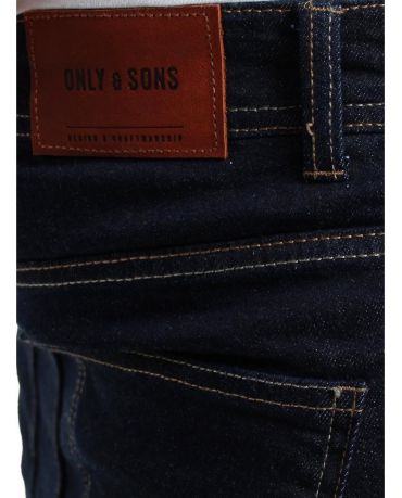 Only & Sons Granatowe Jeansy Męskie Avi Slim