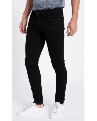 Only&Sons Czarne Jeansy Męskie Rurki Slim Fit