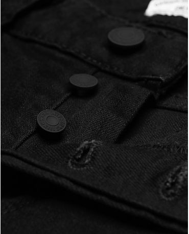 Only&Sons Czarne Jeansy Męskie Rurki Slim Fit