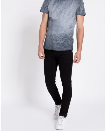 Only&Sons Czarne Jeansy Męskie Rurki Slim Fit
