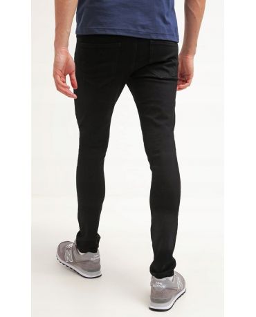 Only&Sons Czarne Jeansy Rurki Męskie Extreme Skinny Fit