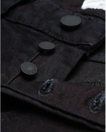 Only&Sons Czarne Klasyczne Jeansy Męskie Grubsze