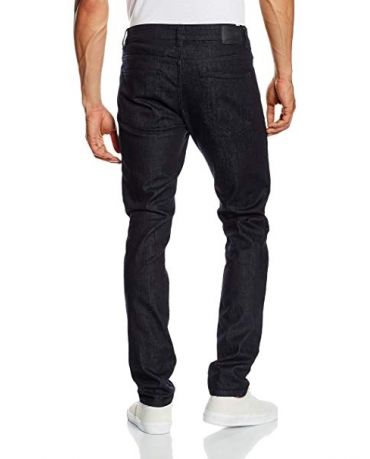 Only&Sons Granatowe Jeansy Męskie Slim Fit Połysk