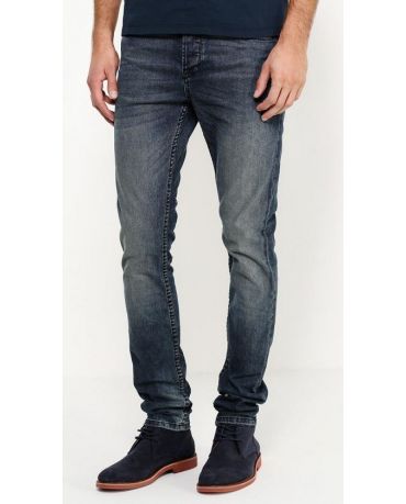 Only&Sons Niebieskie Męskie Jeansy Slim Fit