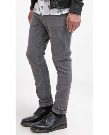 Only&Sons Szare Jeansy Meskie Slim Fit Rurki