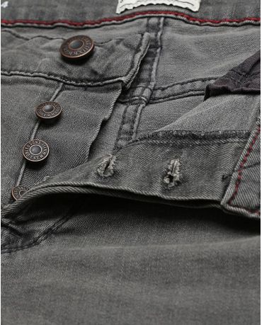 Only&Sons Szare Jeansy Meskie Slim Fit Rurki