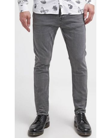 Only&Sons Szare Jeansy Meskie Slim Fit Rurki