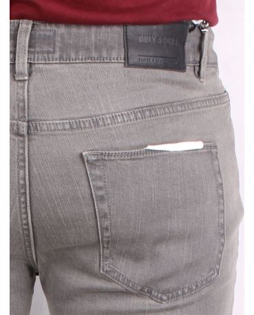 Only&Sons Szare Jeansy Slim Fit Rurki Męskie 33/30