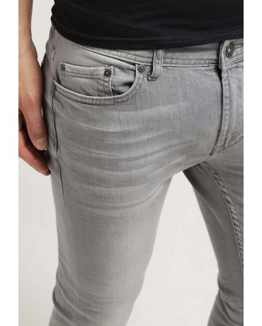 Only&Sons Szare Jeansy Zwężane Slim fit