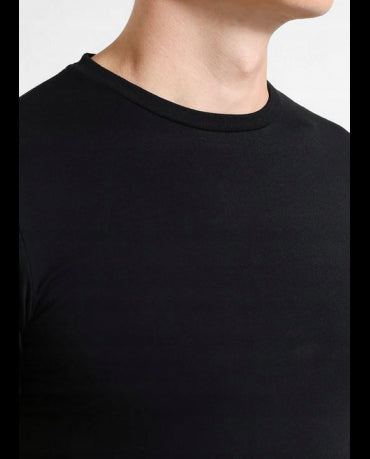 POLO RALPH LAUREN Czarna Koszulka O-neck Klasyczna