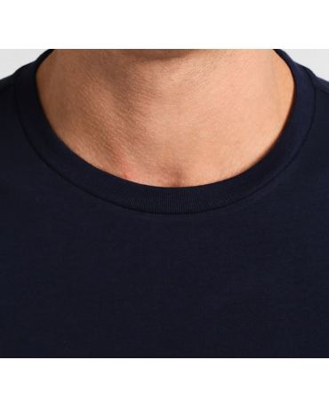 POLO RALPH LAUREN Granatowa Koszulka O-neck Klasyczna