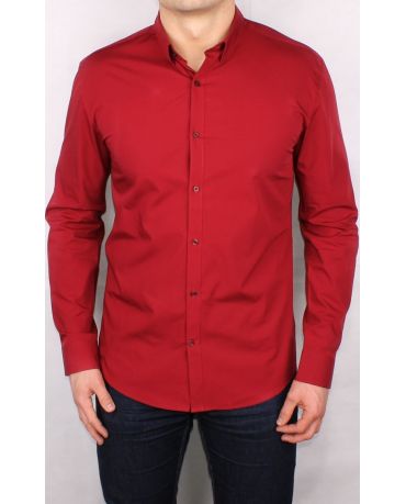 SELECTED HOMME BORDOWA KOSZULA ELEGANCKA L