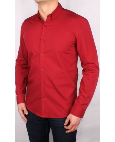 SELECTED HOMME BORDOWA KOSZULA ELEGANCKA L