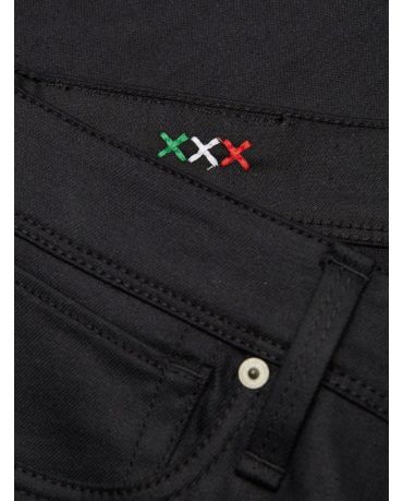 Selected Homme Czarne Błyszczące rurki Męskie Skinny Fit