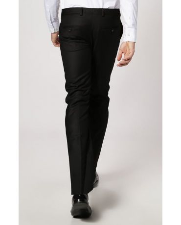 SELECTED HOMME CZARNE SPODNIE GARNITUROWE