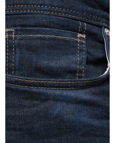 Selected Homme Granatowe Męskie Jeansy Regular