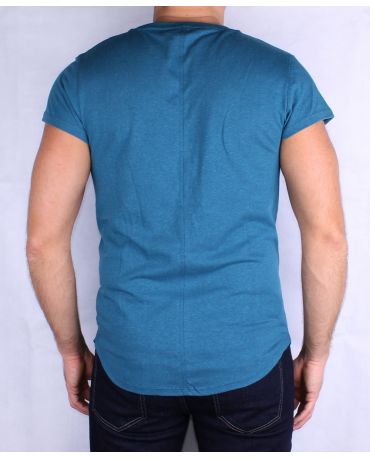SELECTED HOMME NIEBIESKA KOSZULKA L