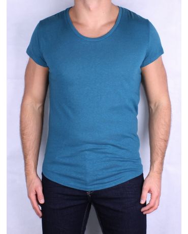 SELECTED HOMME NIEBIESKA KOSZULKA L