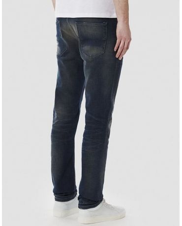 Selected Homme Niebieskie Dopasowane Rurki Skinny Fit