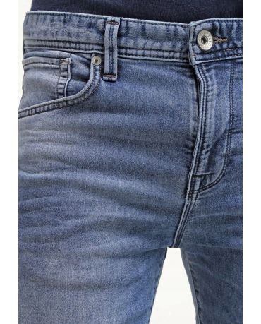 Selected Homme Niebieskie Elastyczne Jeansy Wygodne Slim Fit
