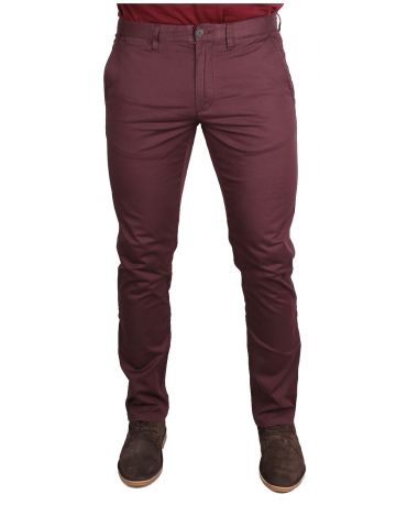 Selected Homme Śliwkowe Chinosy Slim Męskie