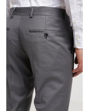 SELECTED HOMME SZARE SPODNIE GARNITUROWE