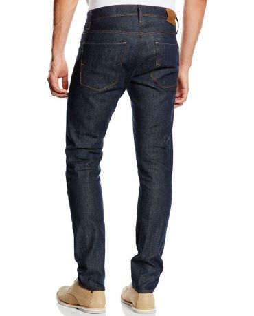 Selected Homme Granatowe Jeansy Slim Męskie