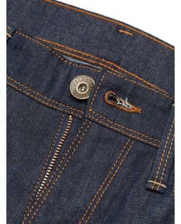 Selected Homme Granatowe Jeansy Slim Męskie