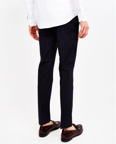 SELECTED HOMME WIZYTOWE SPODNIE W PASKI