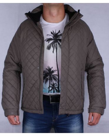 SELECTED HOMME ZIELONA OCIEPLANA KURTKA L