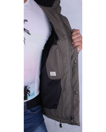 SELECTED HOMME ZIELONA OCIEPLANA KURTKA L