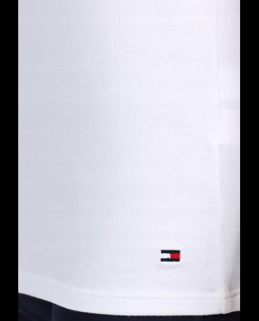 Tommy Hilfiger Biała Koszulka O-neck