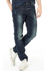 ONLY & SONS GRANATOWE JEANSY VINTAGE
