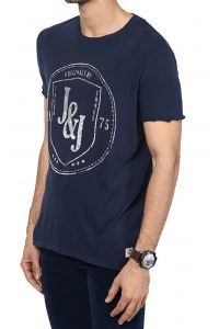 JACK & JONES GRANATOWA KOSZULKA FALL