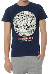 JACK & JONES GRANATOWA KOSZULKA S