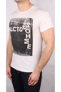 SELECTED HOMME KREMOWA KOSZULKA L/XL