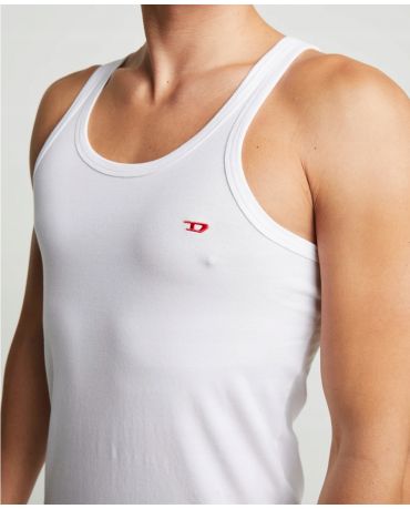 DIESEL Biały T-Shirt Koszulka Tank Top